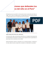 Grupo B - Inst - Defienden - Derechos - Niño PDF