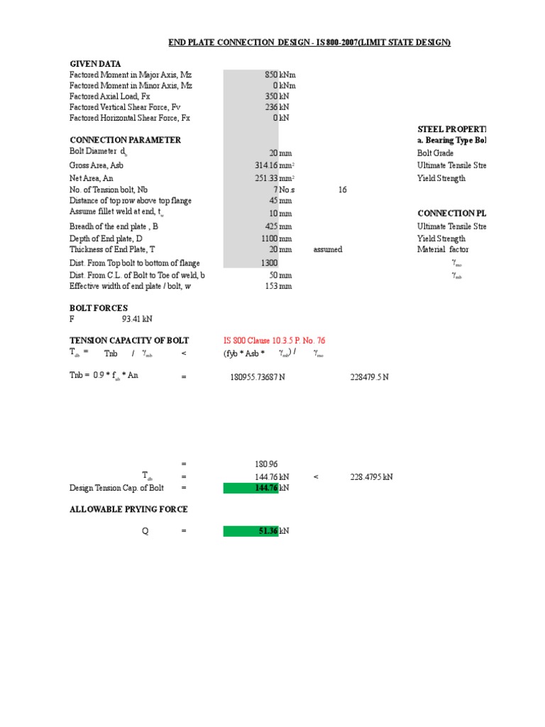 Rafter To Rafter Connection | PDF | Screw | Yield (Engineering)