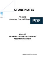 LN10-Working Capital and Current Asset Management PDF