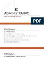 DERECHO - ADMINISTRATIVO - 1. Introduccion