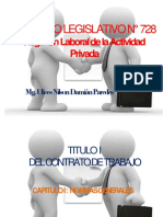 DECRETO LABORAL PRIVADO