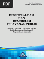 Buku Desentralisasi Demokratis Pelayanan Publik Prof Wirman Syafrii PDF