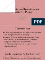 Early Christian, Byzantine, and Gothic Art