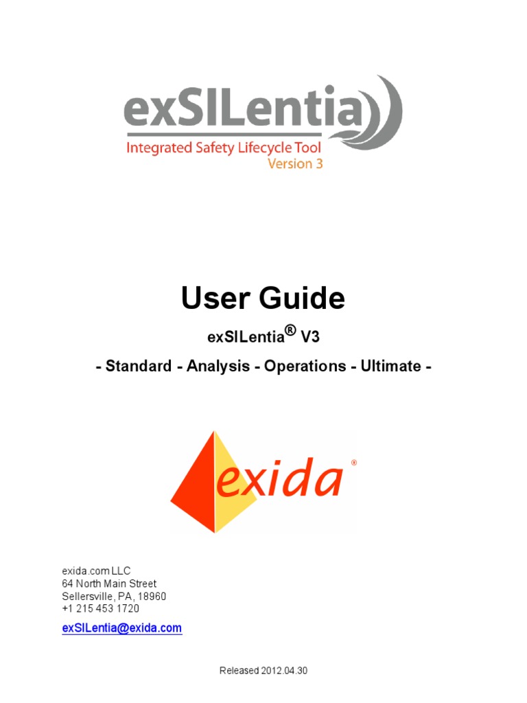 Exida exSILentia User Guide PDF | PDF | Installation (Computer Programs ...