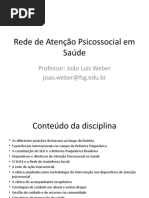 Rede de Atenção Psicossocial Em Saúde