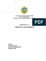 CHEM111-Experiment No 1