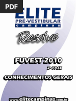 Elite Resolve Fuvest 2fase 2010-Geral