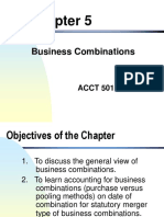 Accounting for Business Combinations