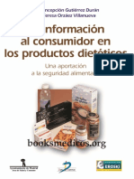 La Informacion Al Consumidor en Los Productos Dieteticos PDF