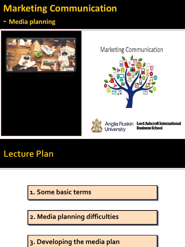Marketing Communication - Advertising - Media Planning | PDF | Mass ...