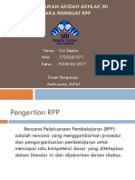 Membuat RPP dalam