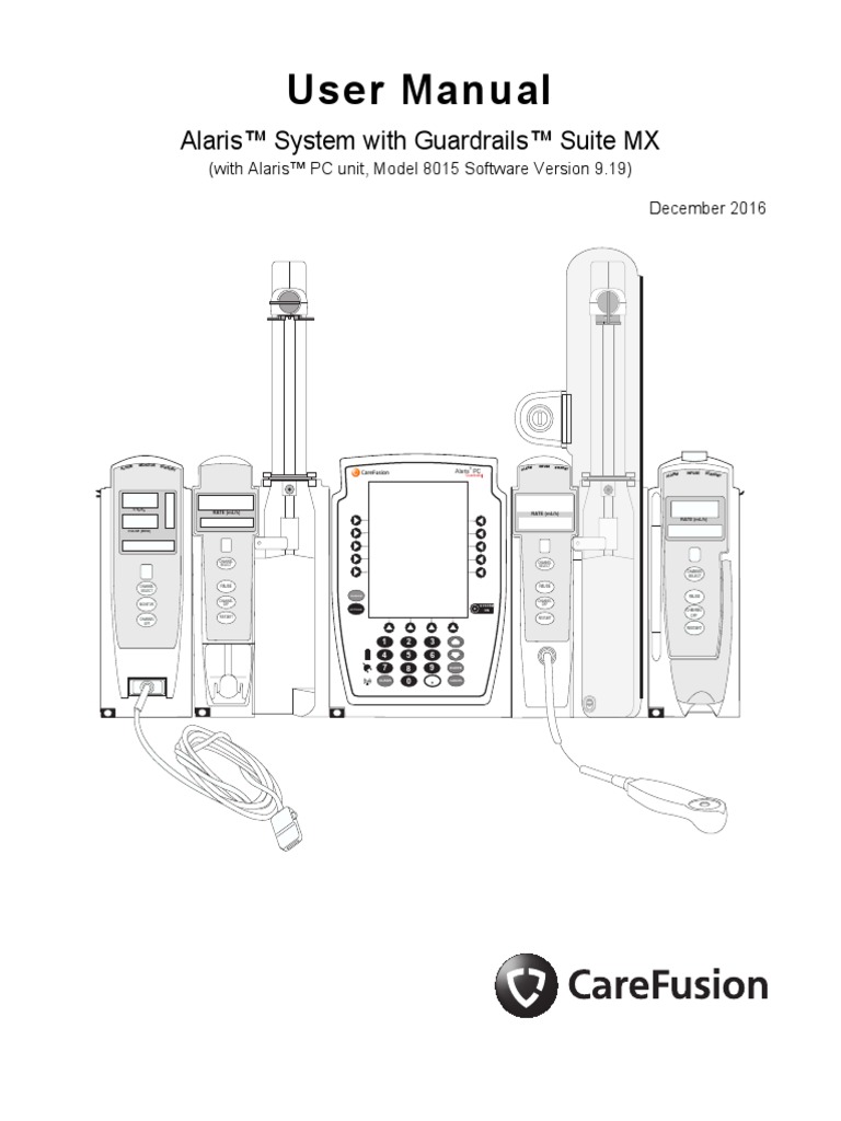 OPERATION MANUAL FOR Infusion Pump Alaris New BD PDF PDF Personal