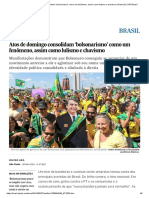 Atos de Domingo Consolidam Bolsonarismo' Como Um Fenômeno, Assim Como Lulismo e Chavismo - Brasil - EL PAÍS Brasil PDF