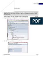 03 Intro - ERP - Using - GBI - Exercises - Sales Order SD (A4) - v2, Nov 2009 PDF