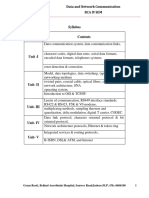 BCA IV Sem Data & Network Communication