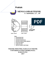 Modul Praktikum Gambar Teknik 2019 PDF