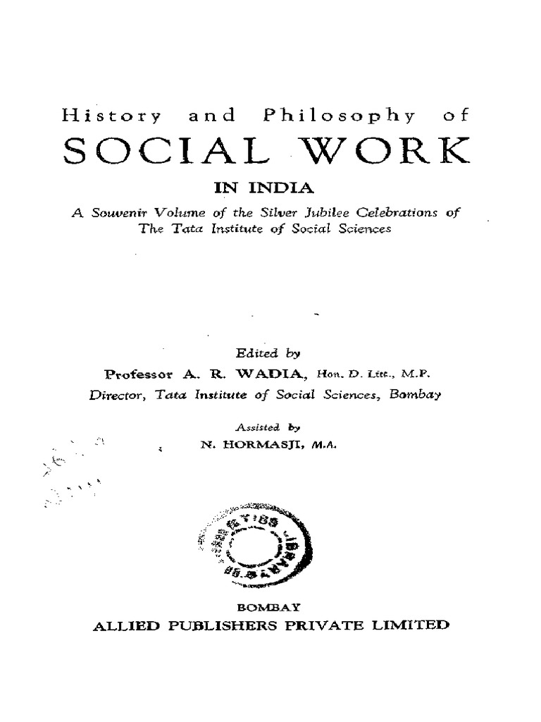 History and Philosophy of Social Work-Pages-3,15-66 PDF | PDF