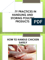 Safety Practices in Handling and Storing Poultry Products