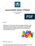 Mekanisme Kerja Vitamin