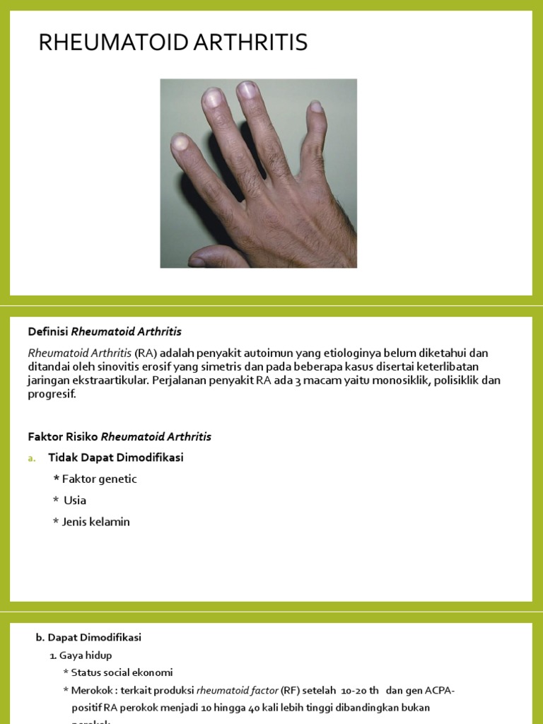 Rheumatoid Arthritis | PDF