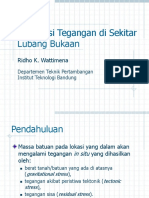 Distribusi Tegangan Lubang Bukaan