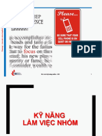 KỸ NĂNG LÀM VIỆC NHÓM PDF