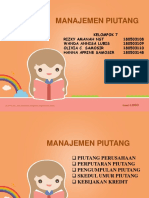 Manajemen Keuangan - Pengumpulan Piutang