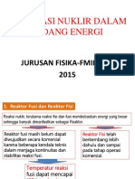 03 - Applikasi Nuklir Dalam Bidang Energi