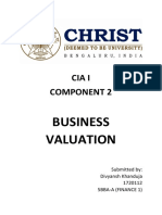 Business Valuation 