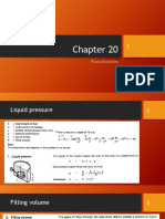 Fluid calculation