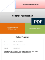 Kontrak - Sistem Penggerak Elektrik