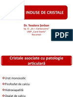 Artrite induse de cristale - Teodora Șerban v. 2