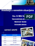 Anestezija U Vanrednim Situacijama - 2015