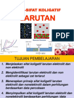 Sifat Koligatif Larutan