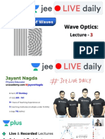 (L3) - Wave Optics - 6th Oct PDF