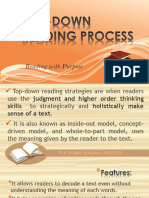 Top-Down Reading Process