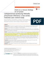 Double Carbapenem RX For CR - Kpneumoniae 2017 PDF