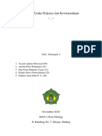 Laporan Usaha Prakarya Dan Kewirausahaan