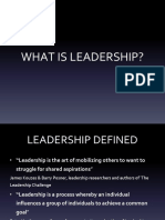 Leadership Lesson 1