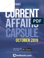 October Current Affairs PDF