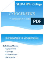 Introduction To Cytogenetics