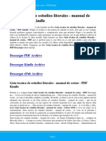 Guia Tecnica de Estudios Litorales Manual de Costas PDF