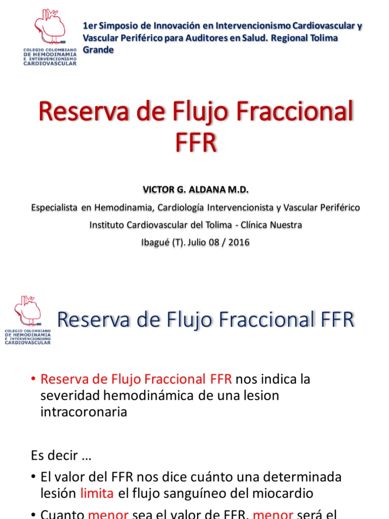 2 FFR PDF | PDF | Infarto de miocardio | Enfermedades vasculares