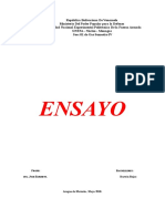 Ensayo (Gas Natural)