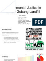 Environmental Justice in Bantar Gebang Landfill