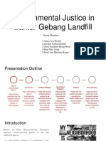 Environmental Justice in Bantar Gebang Landfill