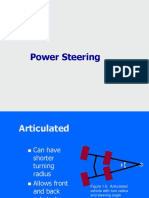 Articulated Power Steering