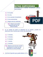 Preguntas Capciosas para Segundo Grado de Primaria