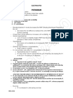 Clinical Chemistry: Potassium