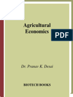 Pranav K Desai - Agricultural Economics (2010, Biotech Books)